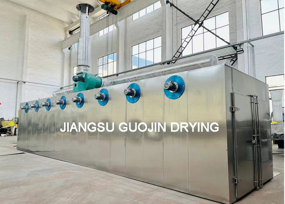 2tons / d เกลือสแตนเลส 316L GMP มาตรฐานเตาอบอุโมงค์อบแห้ง