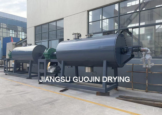 การประมวลผลทางเคมี Harrow Paddle Rotary Vacuum Dryer 1800L Working Volume