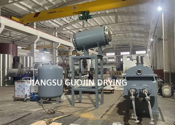 สองเพลาพร้อมพาย KJG-10 เครื่องทำแห้งพายกลวงสุญญากาศสำหรับมาเลอิกแอนไฮไดรด์