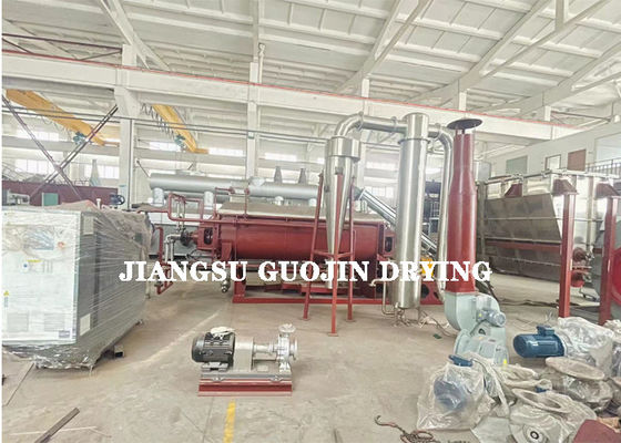 KJG-20 เครื่องแห้งพัดเปลือกขุมต่อเนื่อง 10KW สําหรับอุตสาหกรรม