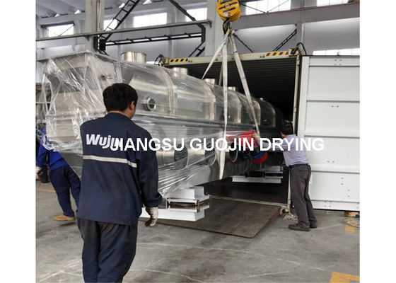 ความจุ เครื่องแห้งเตียงเหลวสั่น 5.5x2kw พลังงาน การควบคุมอุณหภูมิที่แม่นยํา