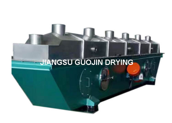 เครื่องแห้งเตียงฝุ่นเม็ด VFBD 8x1.8 290-420kg/h ความจุ 70-140 องศา อุณหภูมิอากาศเข้า