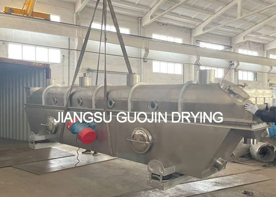 เครื่องแห้งเตียงเหลวสั่น 3x2kw ด้วยอุณหภูมิอากาศออก 40-70 องศา