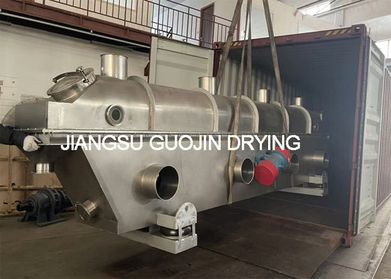 เครื่องแห้งเตียงน้ํายาสั่น 180-250kg/h 9m2 พื้นที่เตียงน้ํายา