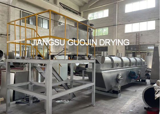 อุณหภูมิอากาศเข้า 70-140 องศา จักรยานอากาศร้อน ระบบเครื่องแห้งเตียงแบบเหลวที่มีเสียงเสียงต่ํา