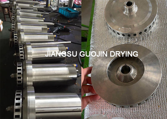 เครื่องแห้งกระเป๋าเป่าหลอมหลอมหลอมความเร็วสูง เครื่องปรุงอะโตมิเซอร์แบบหมุนไฟฟ้า 50kg/H การระเหยน้ํา