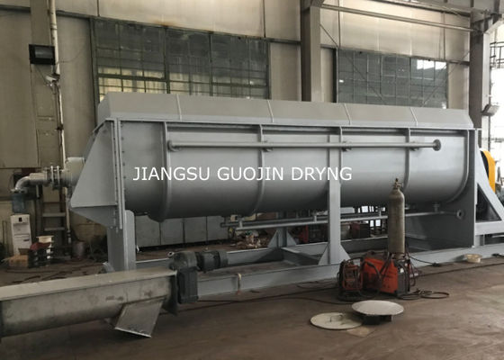 พื้นที่ถ่ายเทความร้อน 41M2 Copper Oxide Horizontal Paddle Dryer