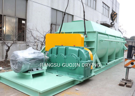 พื้นที่ถ่ายเทความร้อน 41M2 Copper Oxide Horizontal Paddle Dryer