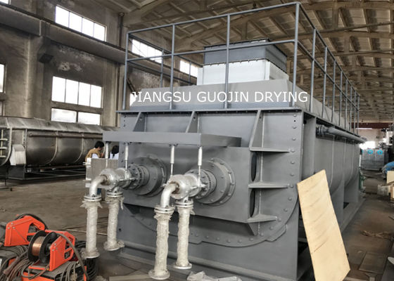 ปุ๋ยไนโตรเจนฟอสฟอรัสโพแทสเซียมคอมโพสิต Hollow Paddle Dryer 8rpm