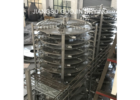 78.8M2 เครื่องอบแห้งปุ๋ยแผ่นดิสก์แบบต่อเนื่อง 11KW