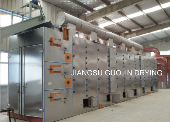 เครื่องเป่าสายพานตาข่ายหลายชั้น 5.5KW สำหรับชิปมันสำปะหลัง