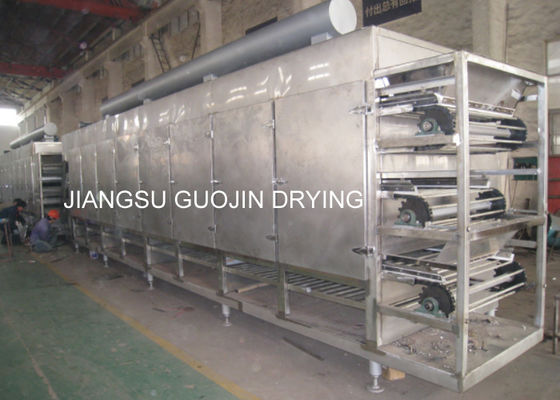 5.5KW เครื่องขจัดน้ำในอาหาร 32M2 พร้อมสายพานตาข่าย