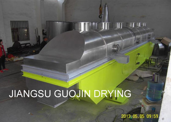 เครื่องอบแห้งแบบสั่นแนวนอน 5.4M2 สำหรับซุปไก่