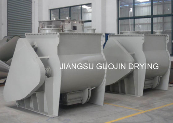 ผงอาหารสัตว์ 5.5KW เครื่องผสมพายเพลาคู่ 180 กก. / ชุด