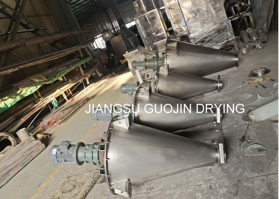 SS Twin Screw Vertical Ribbon Mixer สำหรับผลิตภัณฑ์ปุ๋ยหมักเคมี