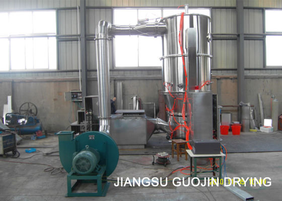 FL-60 สเตนเลสสตีลยา PLC Fluidized Bed Spray Granulation 11kw