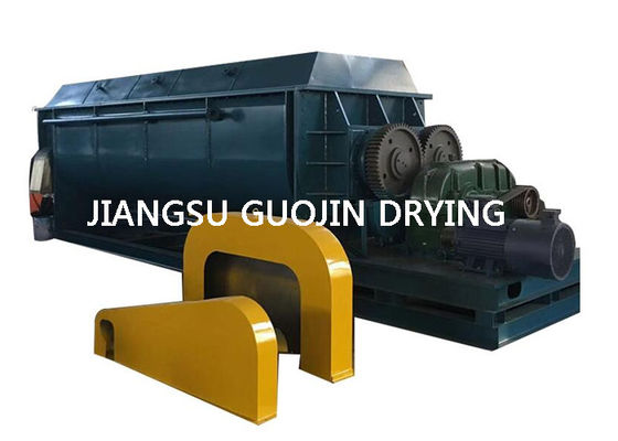 Hollow Air Sludge Blade Paddle เครื่องอบแห้งสูญญากาศอบแห้งอย่างต่อเนื่อง