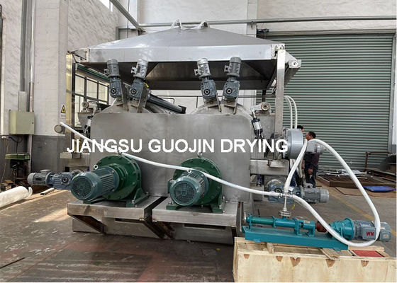 Scratch Double Drum Dryer 1.2x2M สำหรับการอบแห้งยีสต์