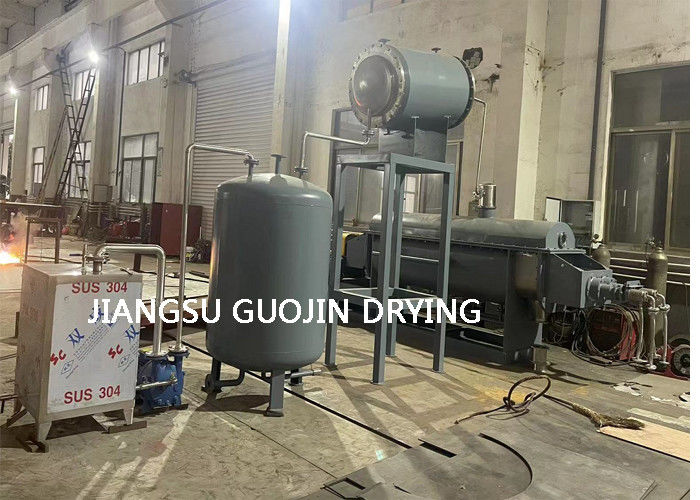 สองเพลาพร้อมพาย KJG-10 เครื่องทำแห้งพายกลวงสุญญากาศสำหรับมาเลอิกแอนไฮไดรด์