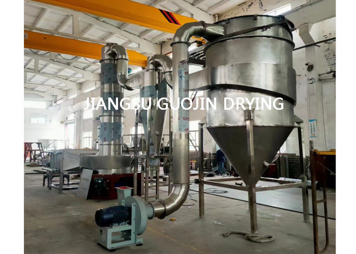 เครื่องซักแห้งอากาศร้อนที่แรง 24-35kw พลังงาน การเหยื่อน้ํา 60-600kg/H