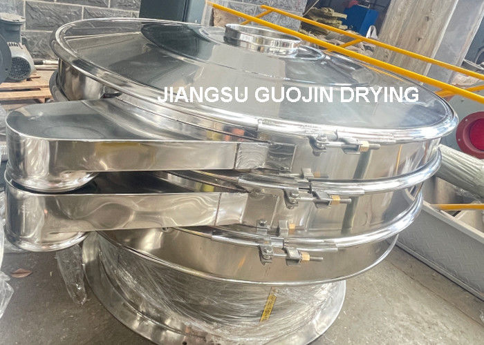 1-4 ชั้น 0.5-3kw อุปกรณ์สั่นสะเทือน 380V/50Hz สําหรับ 450-1100 กิโลกรัม/ชั่วโมง ความจุ
