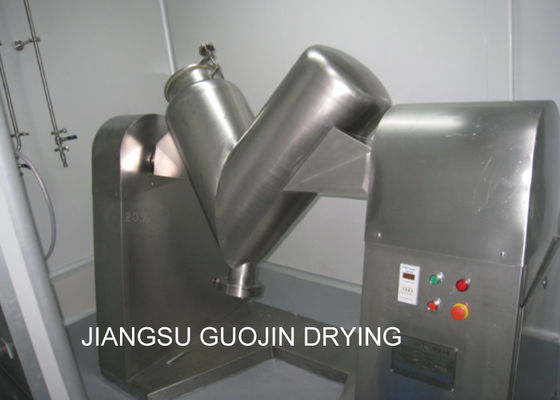 5KW Stainless Steel Medicine Fine Powder V Type Mixer 2M3