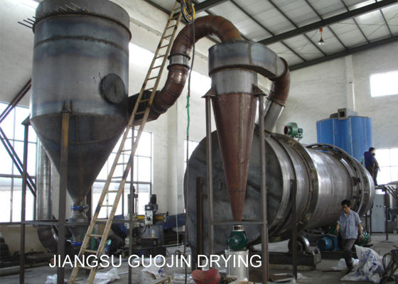 Mechanical Design Wood Chips Rotary Dryer 3t / h