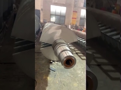 เครื่องอบสกรูใบมีดกลวงคาร์บอนกัมมันต์ 37KW พร้อมพื้นที่ถ่ายเทความร้อน 68 ตร.ม.